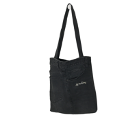 Image 1 of TOTE BAG UPCYCLING / NOIR / DENIM