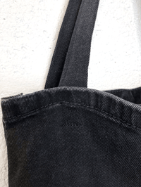 Image 3 of TOTE BAG UPCYCLING / NOIR / DENIM