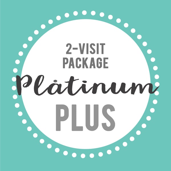 Image of Platinum Plus 2-visit package with Heartbeat Plushie