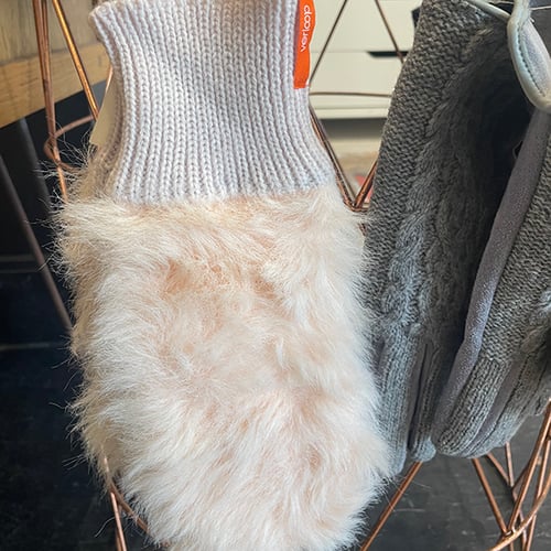Image of Verloop Faux Fur Mittens