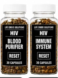 HIV SPECIFIC BLOOD PURIFER  & IMMUNE SYSTEM RESET CAPSULES SYSTEM KIT