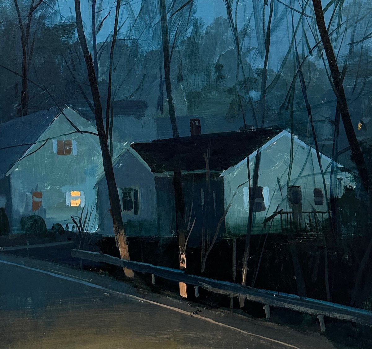 Image of Near the Bridge (study)