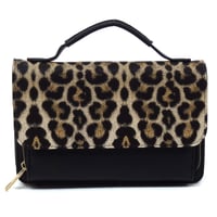 Image 1 of Leopard Crossbody Purse 