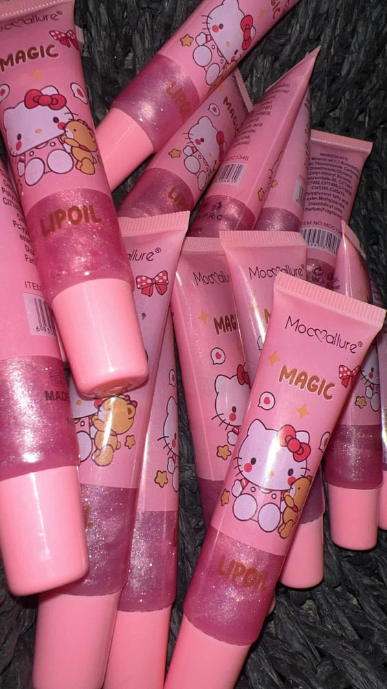 Image of Kitty Strawberry Lip Oil Gloss 