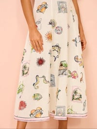 Image 3 of Mallorca print dress 