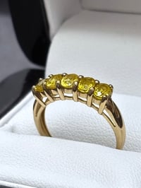 Image 5 of Citrine Half Eternity