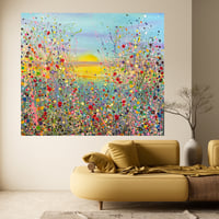 Image 1 of “All of the colours in a Rainbow” original painting 