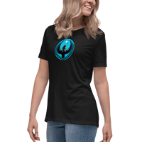 Image 2 of Women's Relaxed T-Shirt - Rebel Loon Blue 
