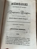 Mémoires et secrets de l’Imperatrice Josephine, par Melle Le Normand, 1827, ex. signés!!