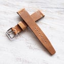 18mm Horween Derby Strap - English Tan