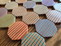 Image 1 of Recycled Skateboard Coasters