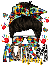 Image 3 of  Autism awareness T-shirts 