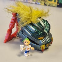 Image 1 of Vintage 90s Mighty Max Dread Heads – Scalps Anthrax 9 – Bluebird Toys