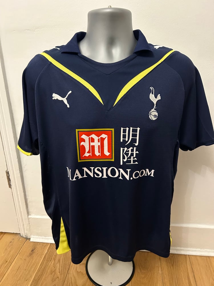 Image of Tottenham Hotspur “MODRIĆ 14” 2009/10 Away Match Issued Shirt + patches (M)