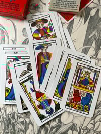 Image 4 of Le tarot cardinal, jeu rare de Grimaud, 1973!
