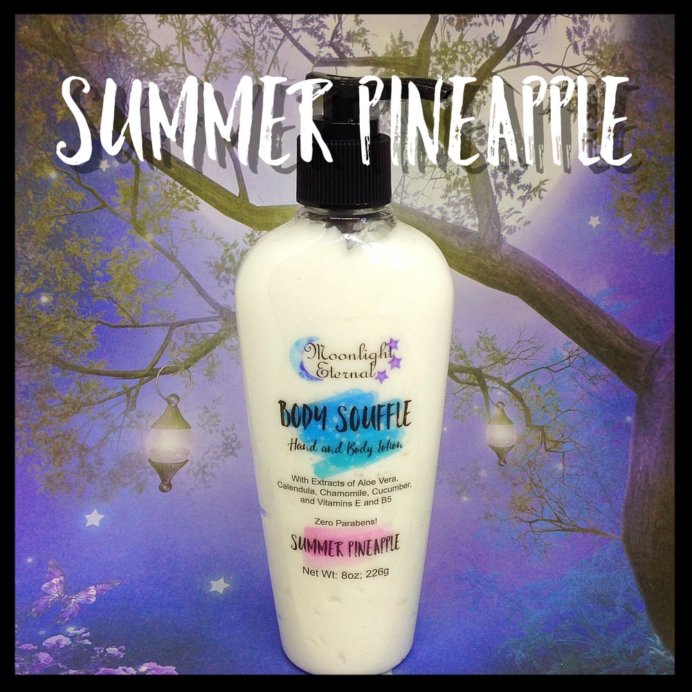Image of Summer Pineapple Body Souffle: Tropical Delight