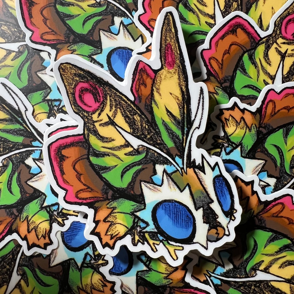Image of Mothra Chibi Sticker