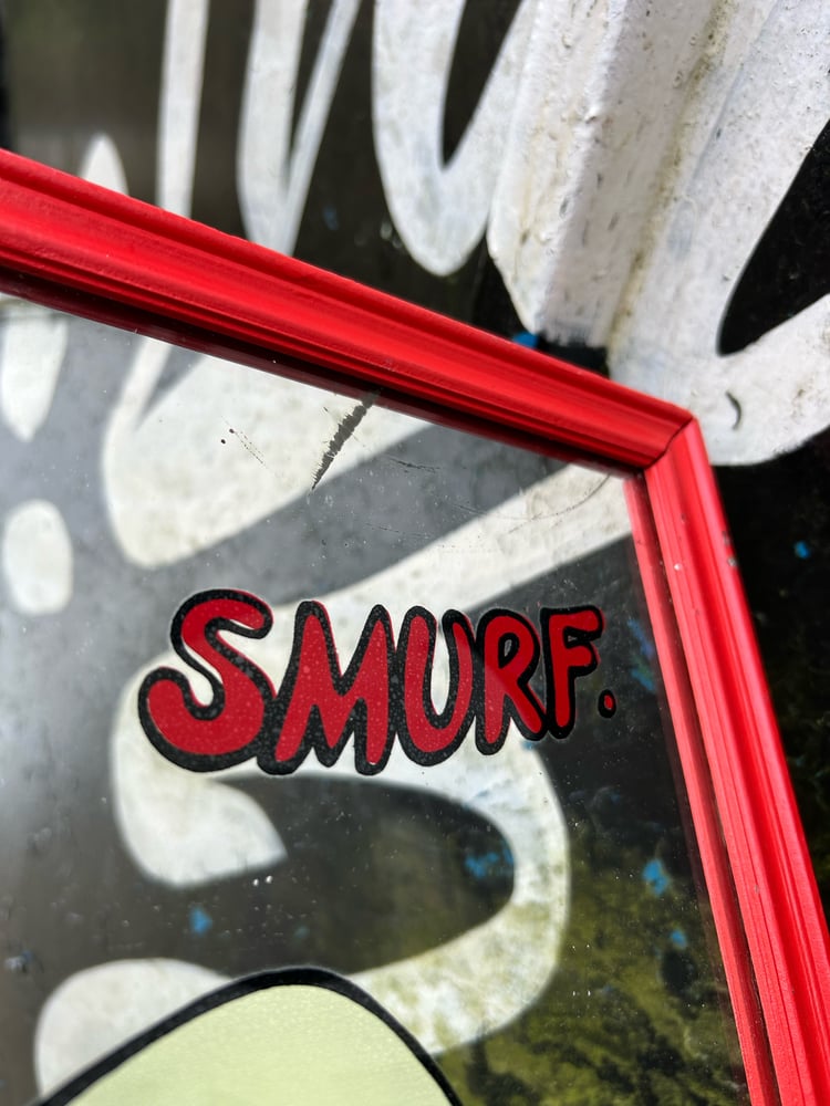 Image of Smurf mirror 