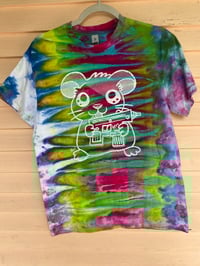 Image 1 of MEDIUM Hamtaro Collab Shirt with Pazuzu I16