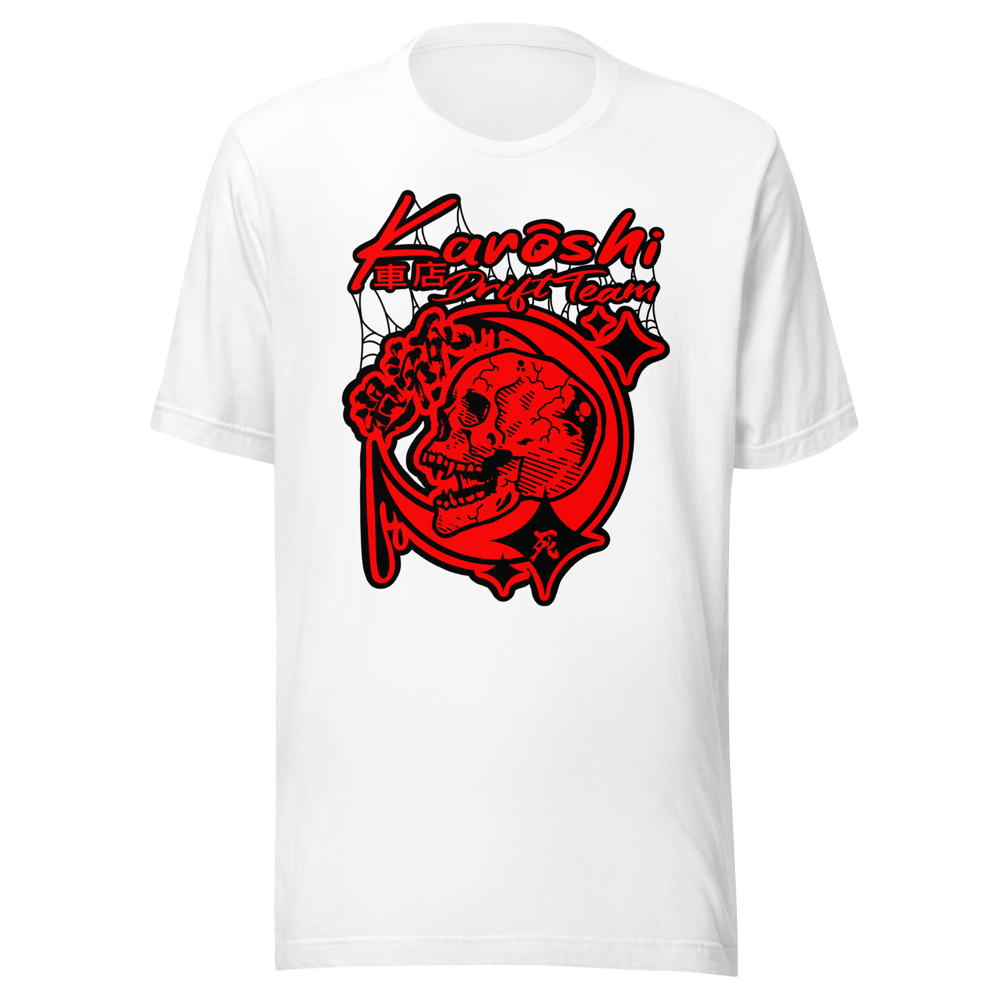 Karoshi Moon Skull red