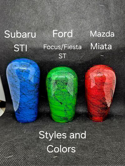 Image of Marble Design Shift Knob (Tear Drop) 