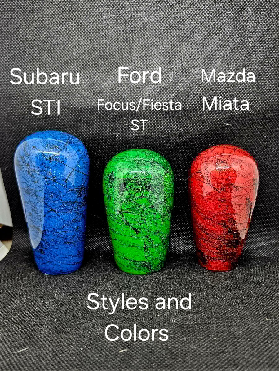 Image of Marble Design Shift Knob (Tear Drop) 