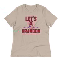 Image 6 of Let's Go Brandon 2 - Women's Relaxed T-Shirt from PatriotsCo.com