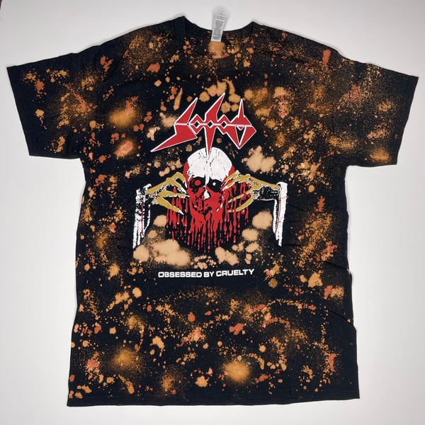 Image of Tie Dye Obsessed By Cruelty SHORT SLEEVE Size L
