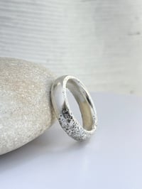 Image 1 of Comfort sand texture ring 