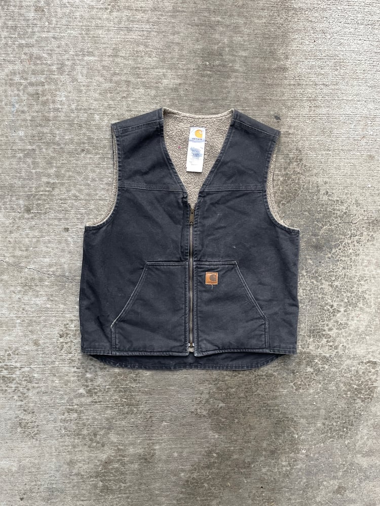 Image of Vintage Carhartt Sherpa Vest