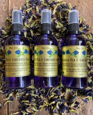 Image of Lavender & Blue Butterfly Pea Face Mist 100ml (ONLY 2 LEFT)!