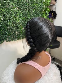 Image 4 of Two braid wig