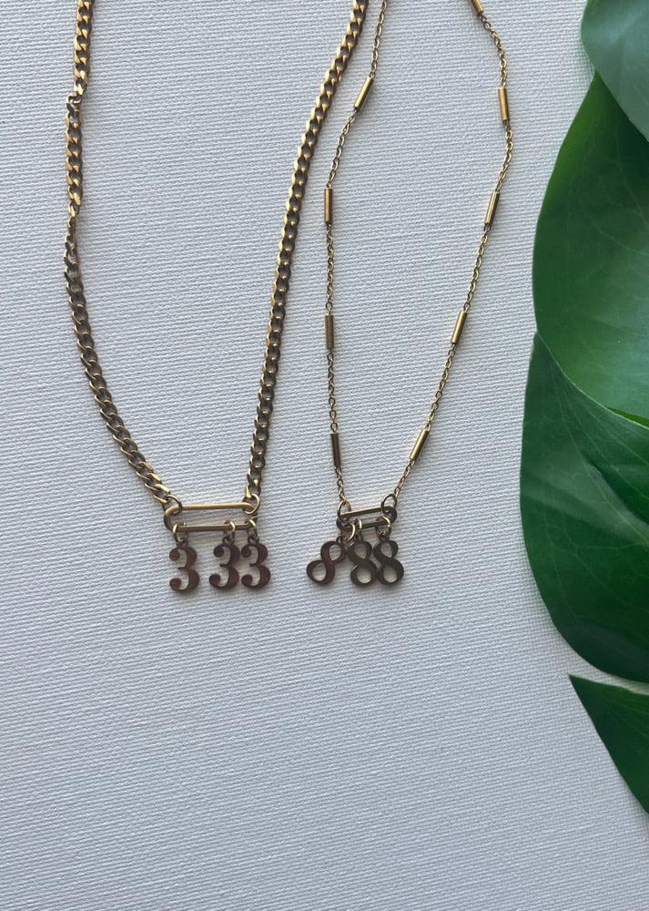 Image of ELEMO • Angel Number Necklace
