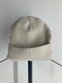 Image 3 of HANDSHAKE FISHERMAN BEANIE NATURAL