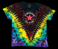 Image 1 of XXL Rainbow Converse Tee