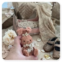 Image 5 of Custom Listing for N - Handmade artist bunny in vintage pink