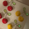 cherry twin necklaces