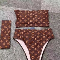 Image 1 of LV Tube Top Bathing Suits
