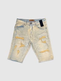 Men Denim Shorts (Mud)