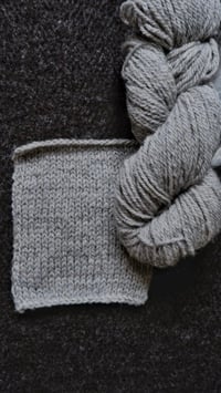 Image 4 of Harting Black ARAN Semi Worsted Spun Yarn