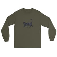 Image 24 of CAT PETTING CHART LONG SLEEVE SHIRT