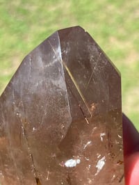 Image 19 of Smoky Quartz With Red, Gold, Silver & Copper Rutile Generator #2532