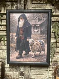 Image 2 of #9.... Santa's Summer Walk  ~ Larger Sized 