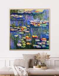 Image 4 of Water Lilies at Dusk 