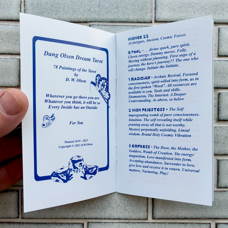 Dang Olsen Dream Tarot by Dang Wayne Olsen Image 6