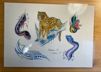 Image 2 of Aulralian tattoo legend Steve Paul Flash Snake