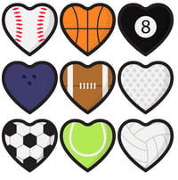 Image 1 of Sports Lover Mini Diamond Painting Kit by Doodles First