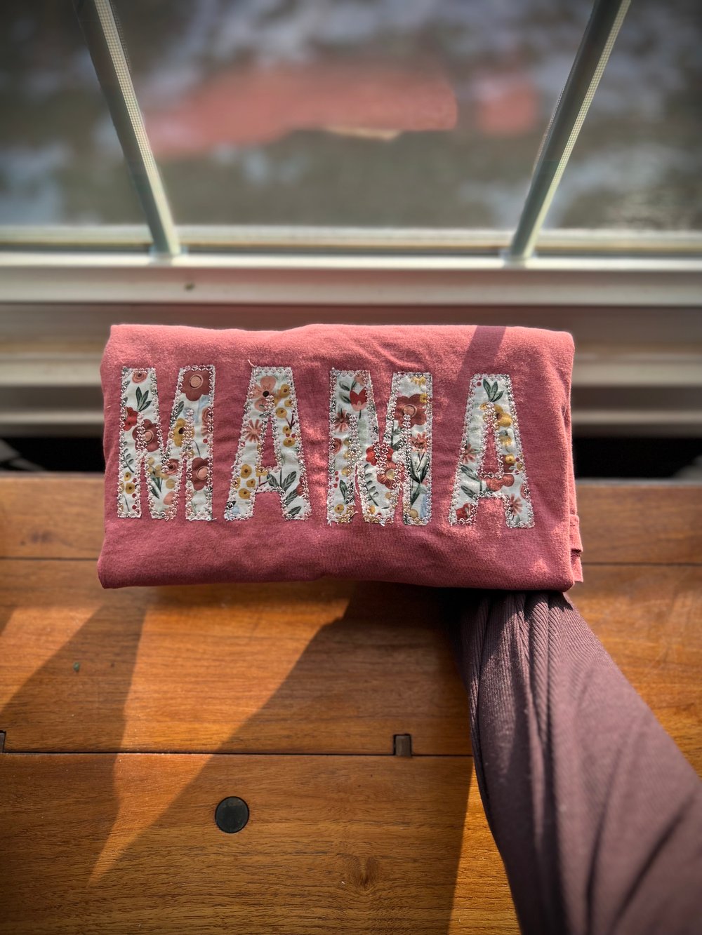 Image of Floral mama t-shirt