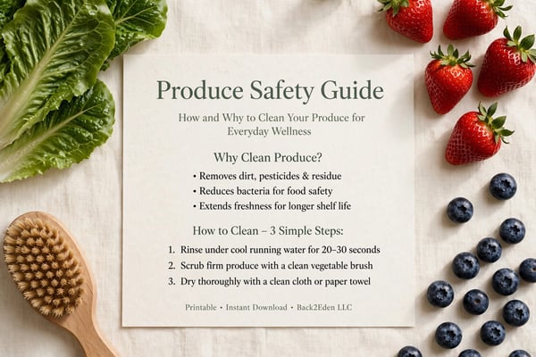 Produce Safety Guide: How to Wash Fruits and Vegetables 