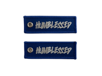 Image 2 of HB Jet Tag Blue/Silver